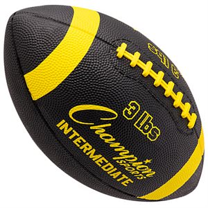 Ballon de football d'entraînement lesté, caoutchouc, taille intermédiaire