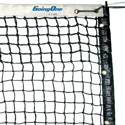 Filet de tennis tressé, bande en polyéthylène double, 3 mm