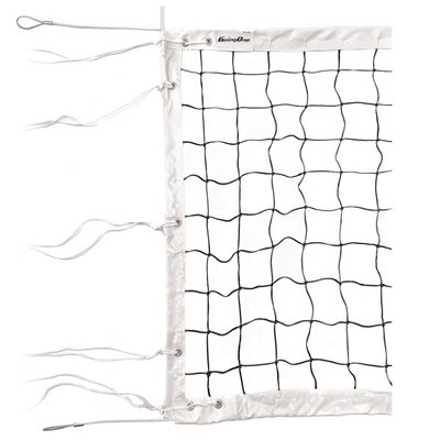 Going One Championship Volleyball Net, Steel Cable, 32'
