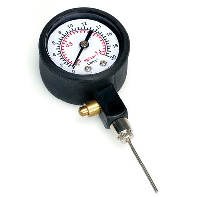 Manual Inflation Gauge with Deflation Button