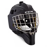 Certified CCM Ice Hockey Goalie Mask, SR, Black