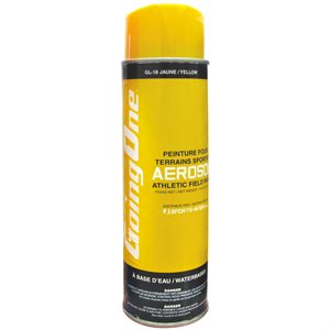 Peinture aérosol jaune 