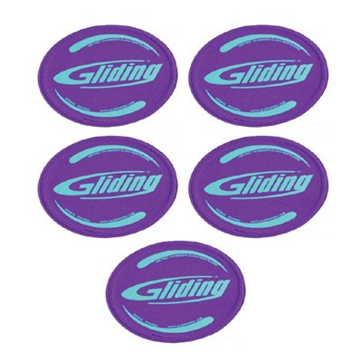 25 Pairs of Gliding Disks for Hardwood Surface