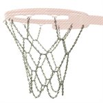 Filet de basketball métallique avec crochets