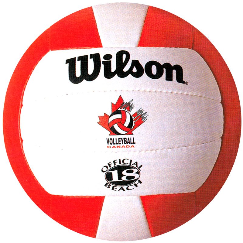 Ballon de volleyball de plage en PVC souple WILSON Ballon de volleyball de plage en PVC souple WILSON