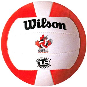 Ballon de volleyball de plage en PVC souple WILSON