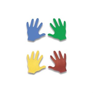 12 Hand-Shaped Spot Markers