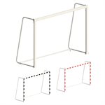 Pair of Foldable Painted Aluminium Handball Goals