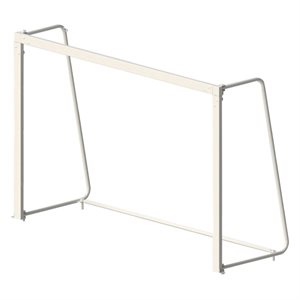 Pair of Handball Goals, 5'x7', White 1-½"