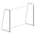 Paire de buts de handball 7'x10', blanc, 1-½"