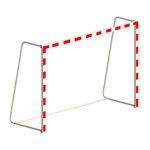 Pair of Foldable Painted Steel Junior Handball Goals, 5' X 7'