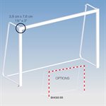 Paire de buts de handball pliants junior en acier peint, 5' x 7'