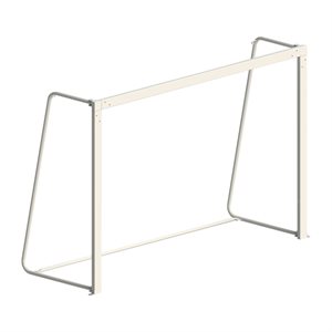 Pair of Foldable Painted Steel Junior Handball Goals, 5' X 7'