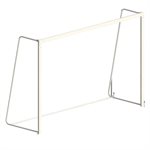 Paire de buts de handball, acier peint 6'6"x 9'10", 1-½"