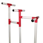 Chariot de rangement en PVC pour cordes à sauter et cerceaux