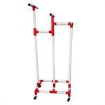 PVC Storage Cart for Jump Ropes and Hoops