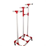 PVC Storage Cart for Jump Ropes and Hoops