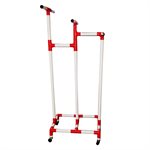 PVC Storage Cart for Jump Ropes and Hoops