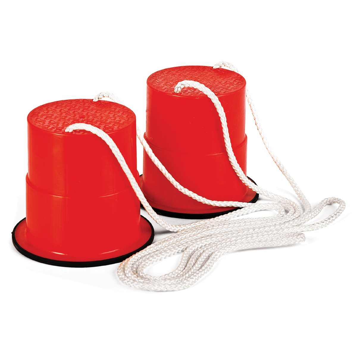 Paire d'échasses ajustables en plastique, 5"