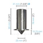 4 ancrages pour buts de hockey