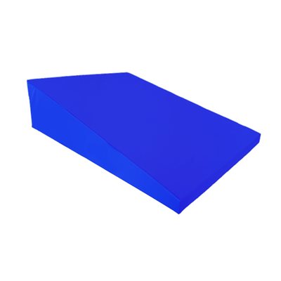 Matelas incliné, 36"x72"x16", bleu