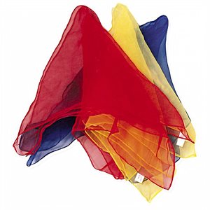 12 juggling scarves, 26"