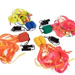 Paire de poï à rubans