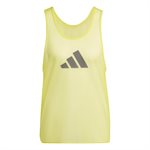 Dossard adidas d'entraînement, moyen, jaune