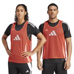 Dossard adidas d'entraînement, petit, rouge