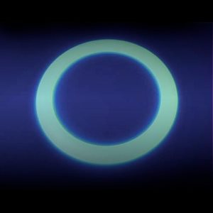 Phosphorescent Plastic Juggling Ring, 12-½" (32 cm)