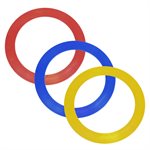 Plastic Juggling Ring, 9-½" (24 cm)