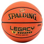 Ballon de basketball de partie Spalding® Legacy, cuir composite