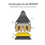 Pair of Van Bergen Step Cross-Country Skis for Adults