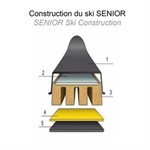 Pair of Van Bergen Step Cross-Country Skis for Adults