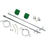 2 ancrages pour 1 but de soccer Kwik Goal®