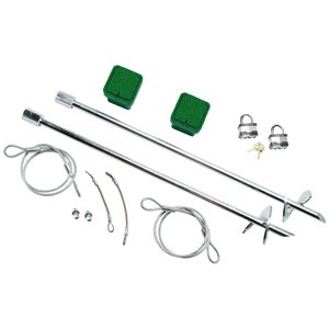 2 Kwik Goal® Anchors for 1 Soccer Goal