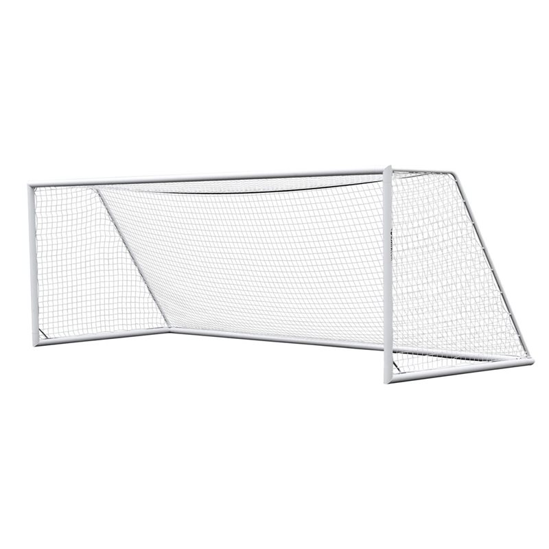 Kwik Goal® «Fusion Max» Senior Soccer Goal, Round Posts, 8' x 24' x 3'6" x 9'