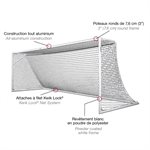 Paire de buts de soccer Kwik Goal® European Club, 6'6" x 12' x 2' x 7'