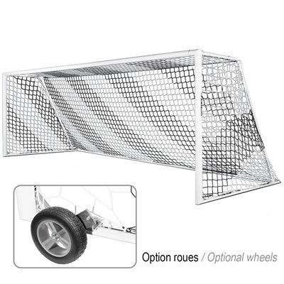 Paire de buts de soccer Kwik Goal Evolution 2.1 8'x24'x3'x9' avec roues