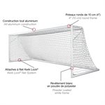 Pair of Kwik Goal® Fusion Soccer Goals, 6'6" x 18' x 2' x 7'