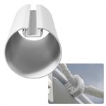 Pair of Kwik Goal® Fusion Soccer Goals, 6'6" x 18' x 2' x 7'