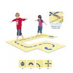 Follow the route EVA foam puzzle mat
