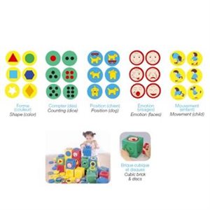 Set of 60 Discs for Magic Cubes