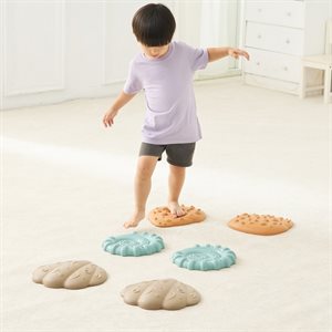 6 coquillages Weplay squishy et tactiles