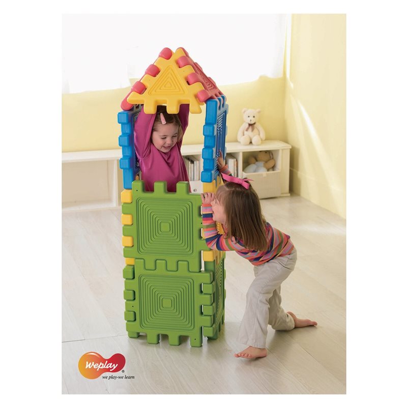 Ensemble WePlay® de 12 morceaux pour construction de structures