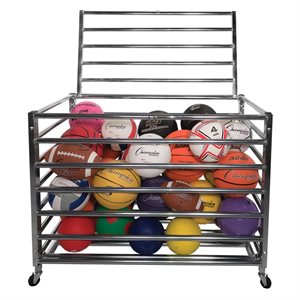 Lockable Sturdy Steel Ball Cage, Capacity of 30 Balls