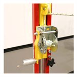 Poteaux ajustables, 4 positions, acier 1-7 / 8"