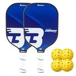 2 raquettes Lightspeed et 4 balles