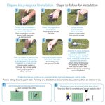 Ensemble pour marquage de terrain de soccer