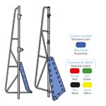 Lower Post Pad Protection with Velcro Fasteners